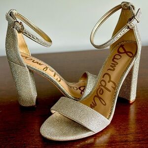 Sam Edelman 4 inch chunky heels. Barely worn